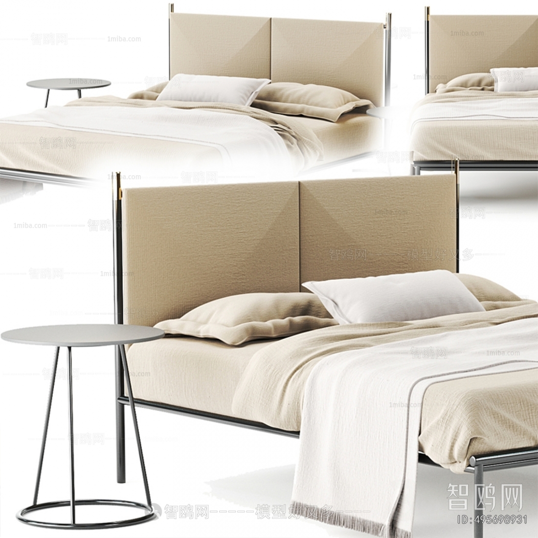 Nordic Style Double Bed