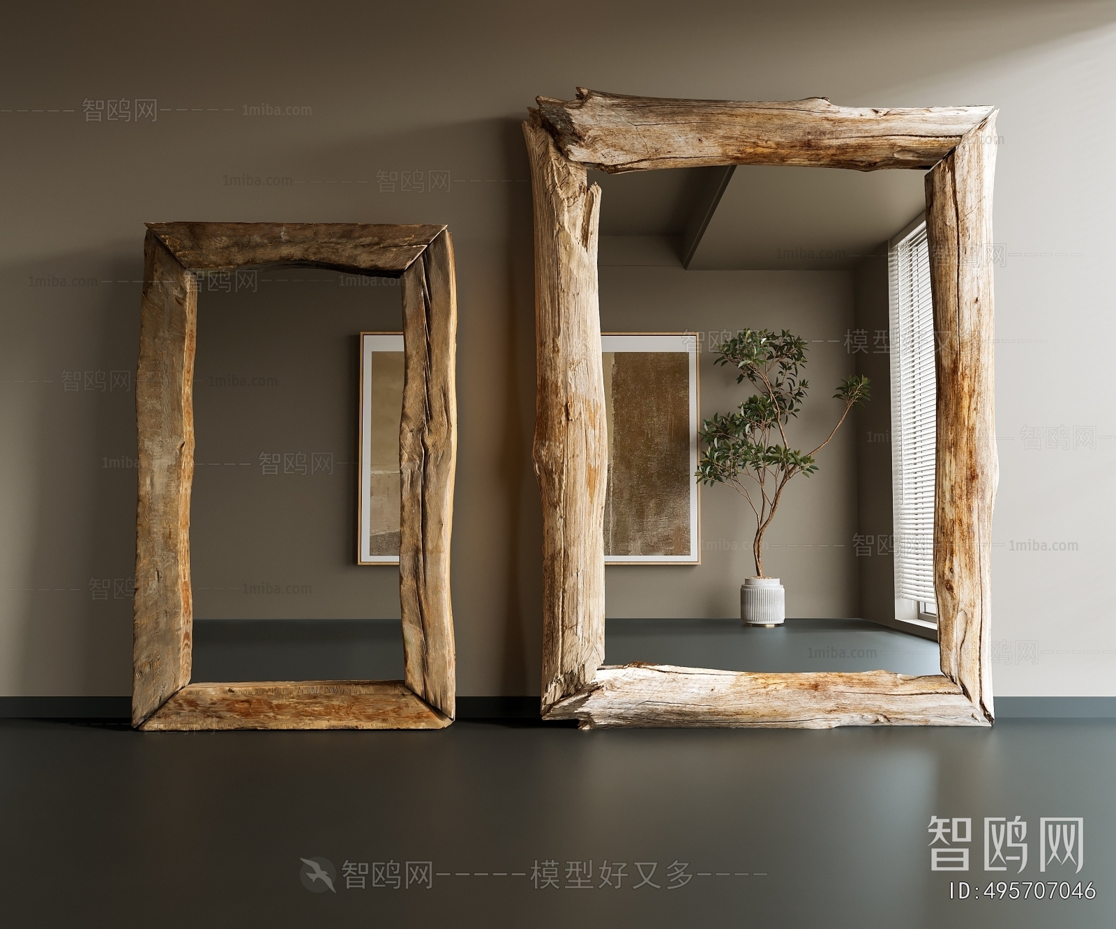 Wabi-sabi Style The Mirror