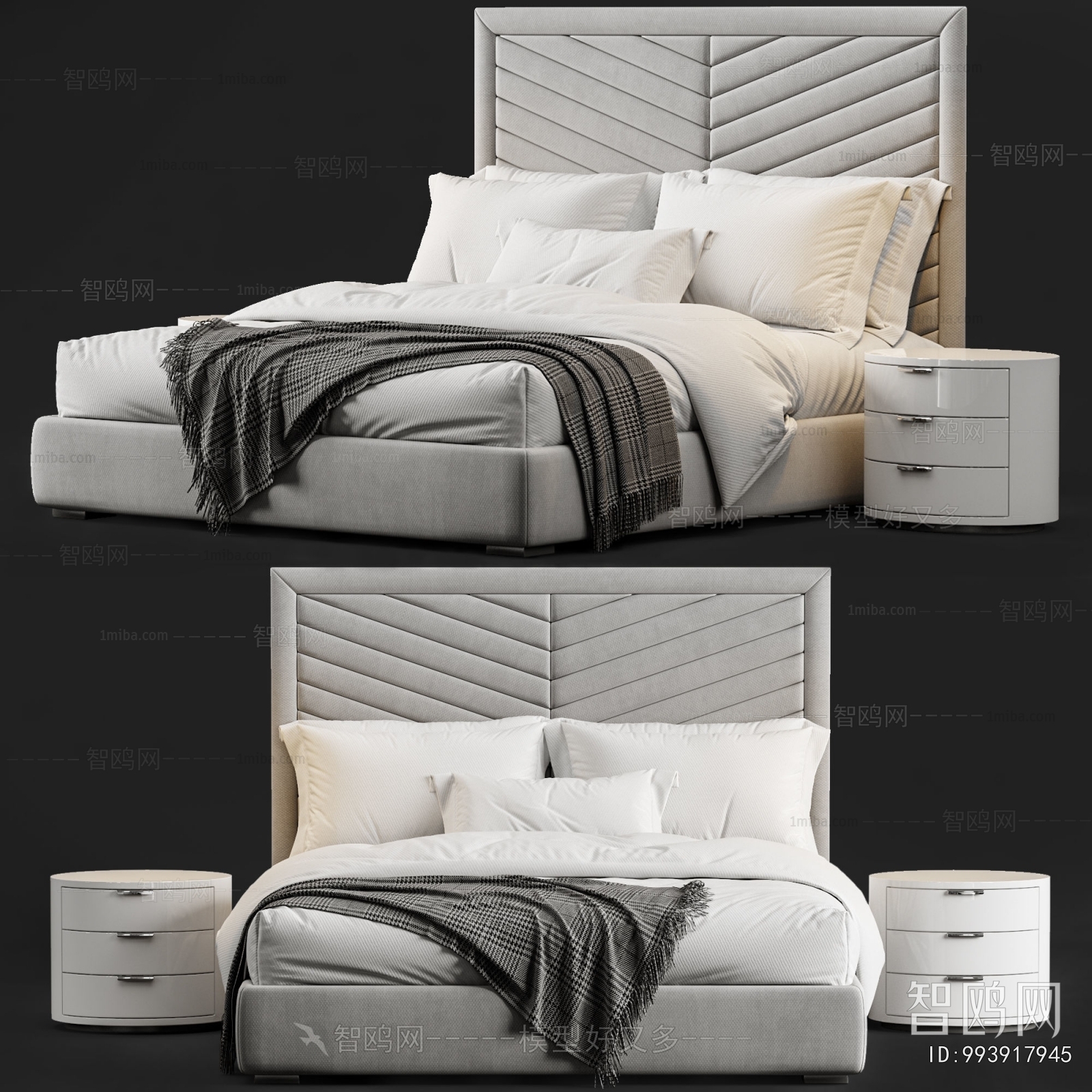 Modern Double Bed