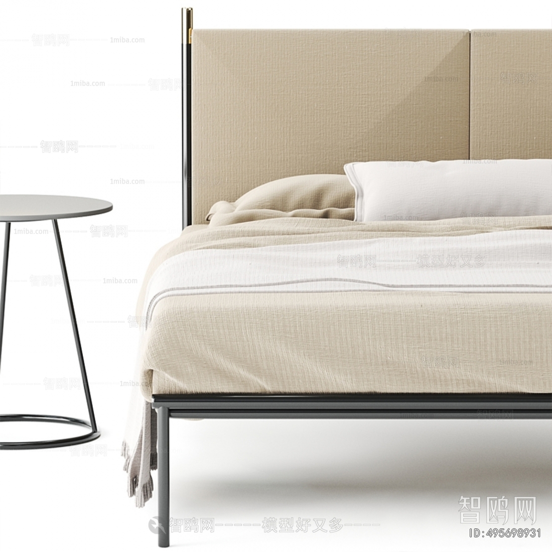 Nordic Style Double Bed