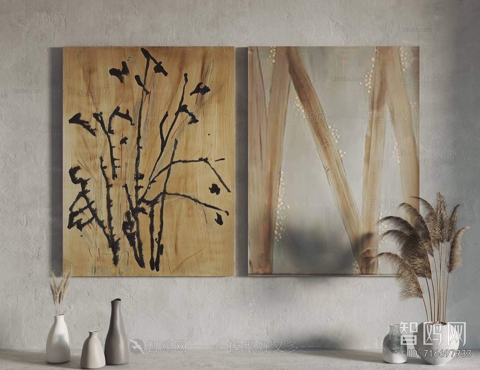 Wabi-sabi Style Painting