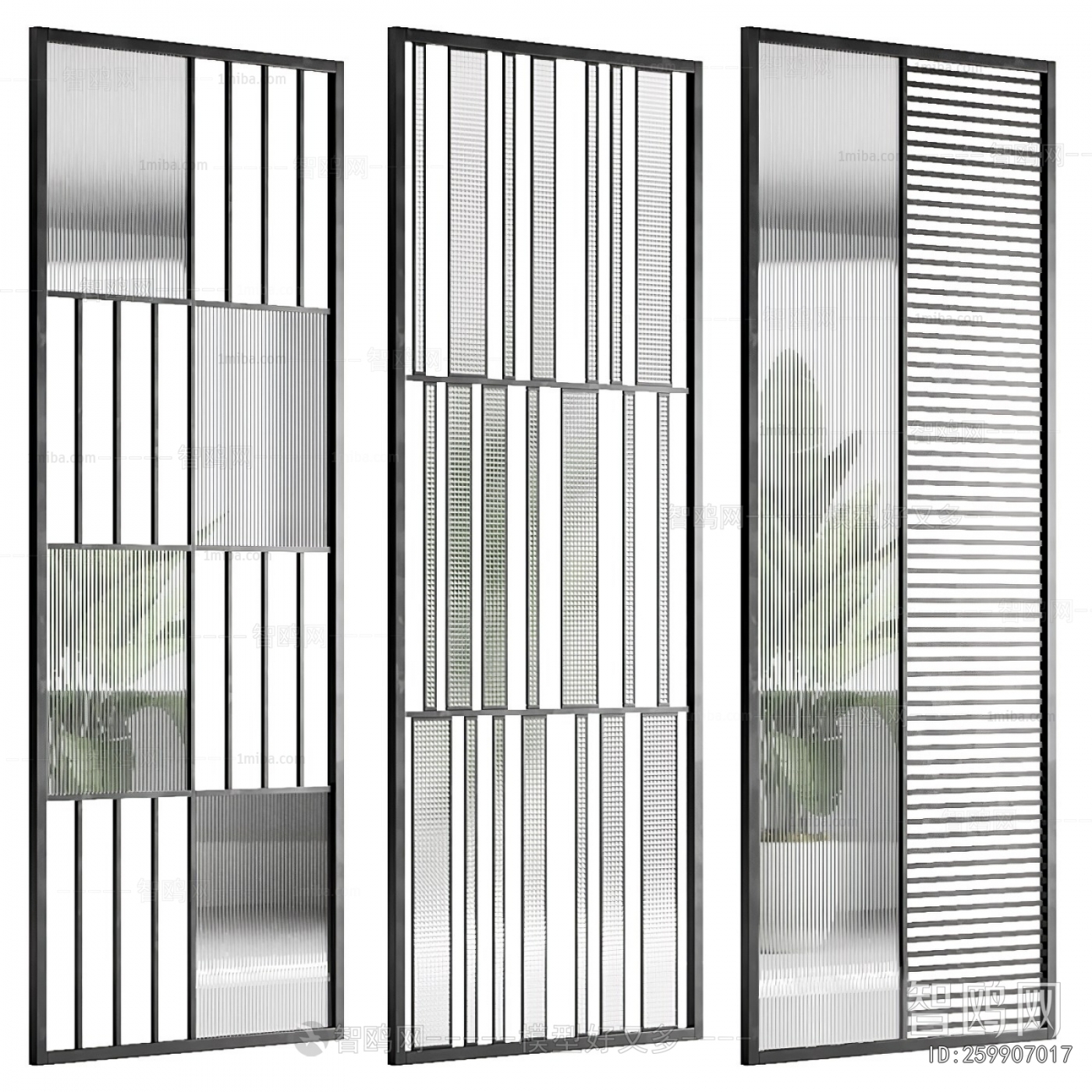 Modern Glass Screen Partition