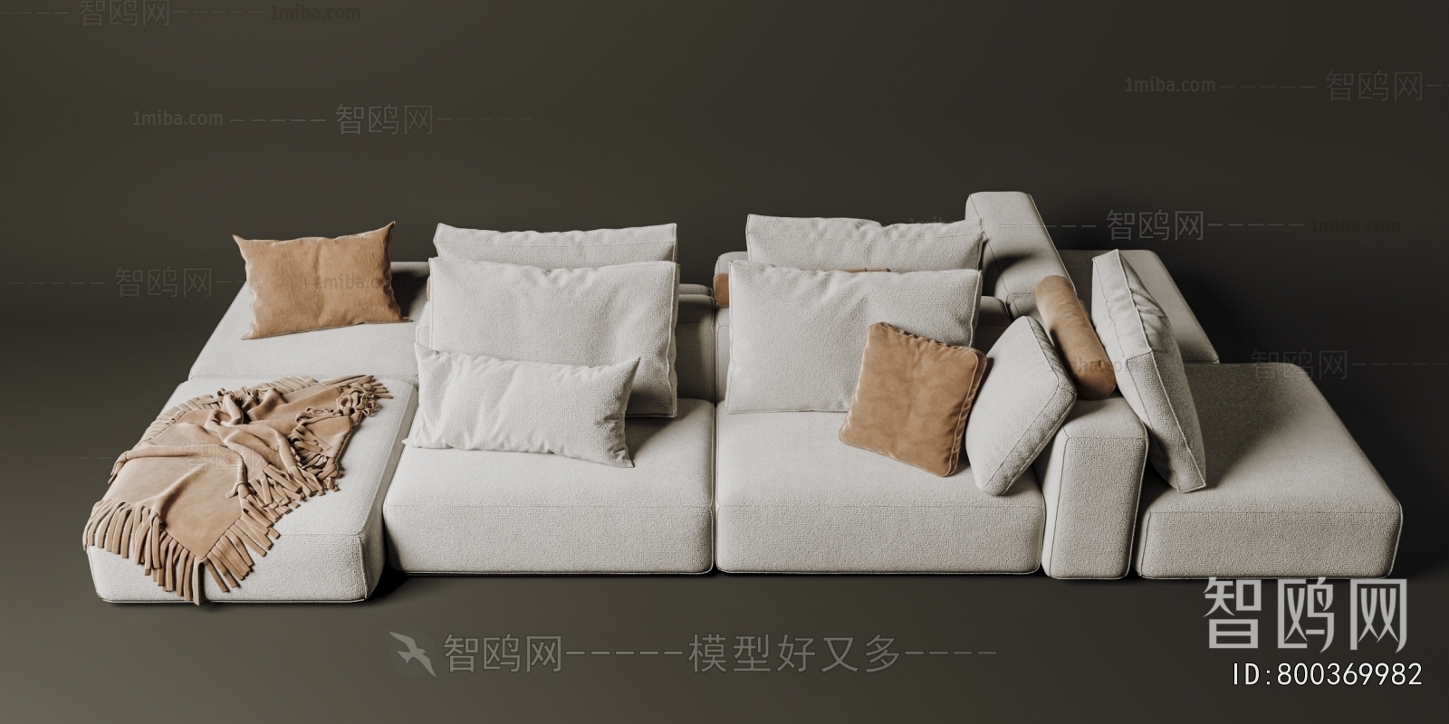 Modern Multi Person Sofa