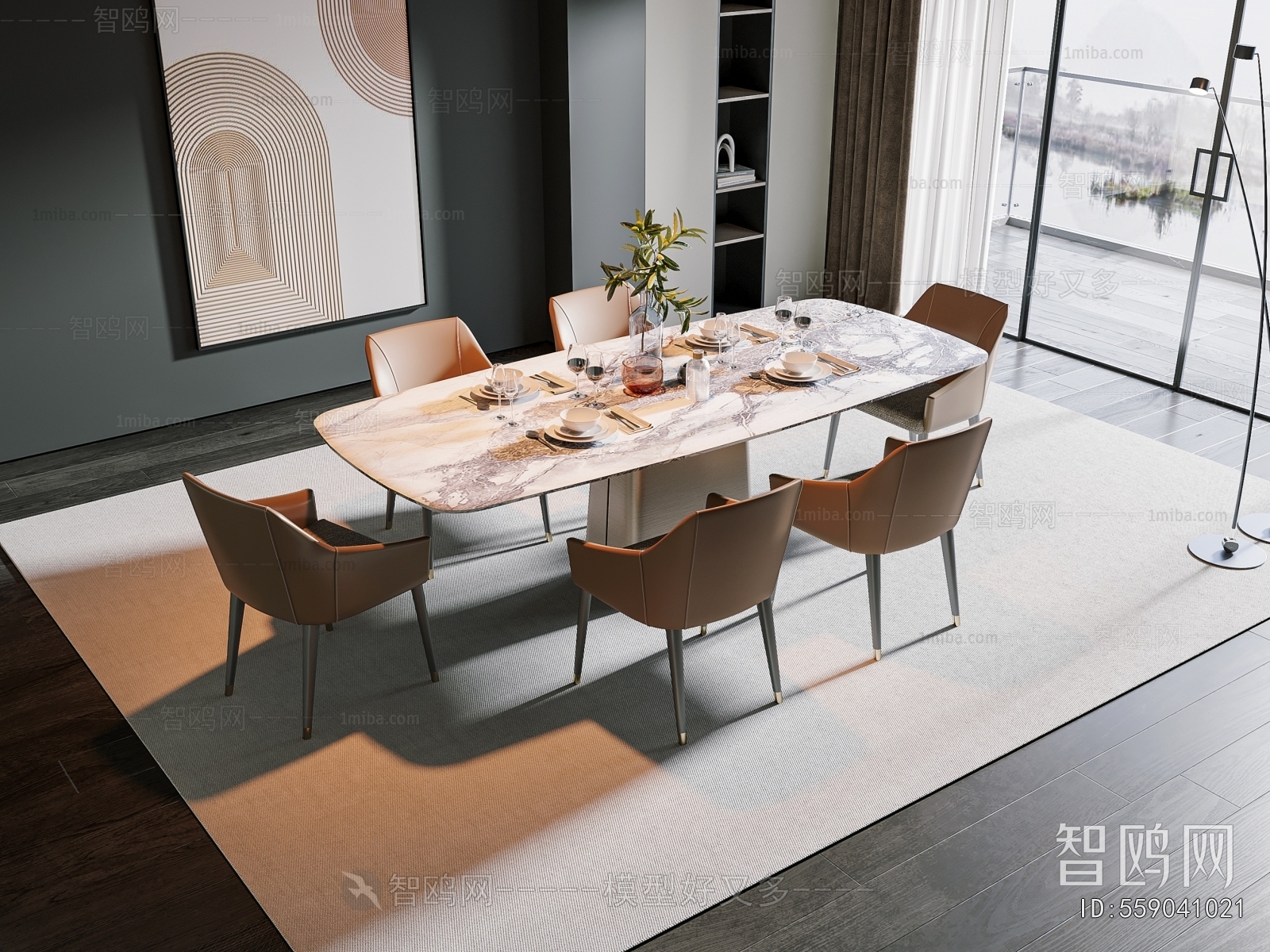 Modern Dining Table And Chairs