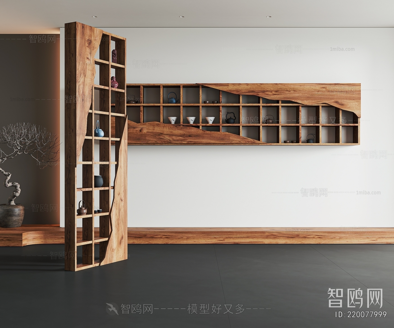 New Chinese Style Shelving