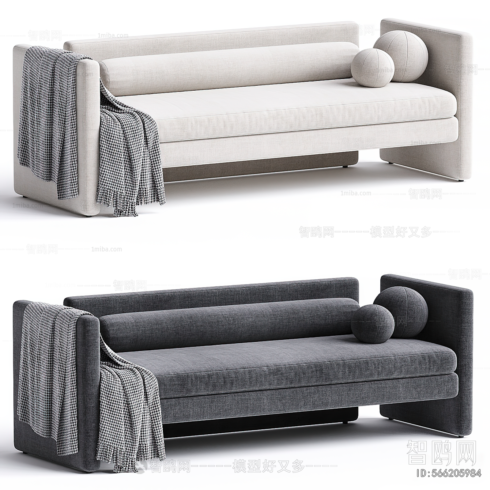 Modern Three-seat Sofa