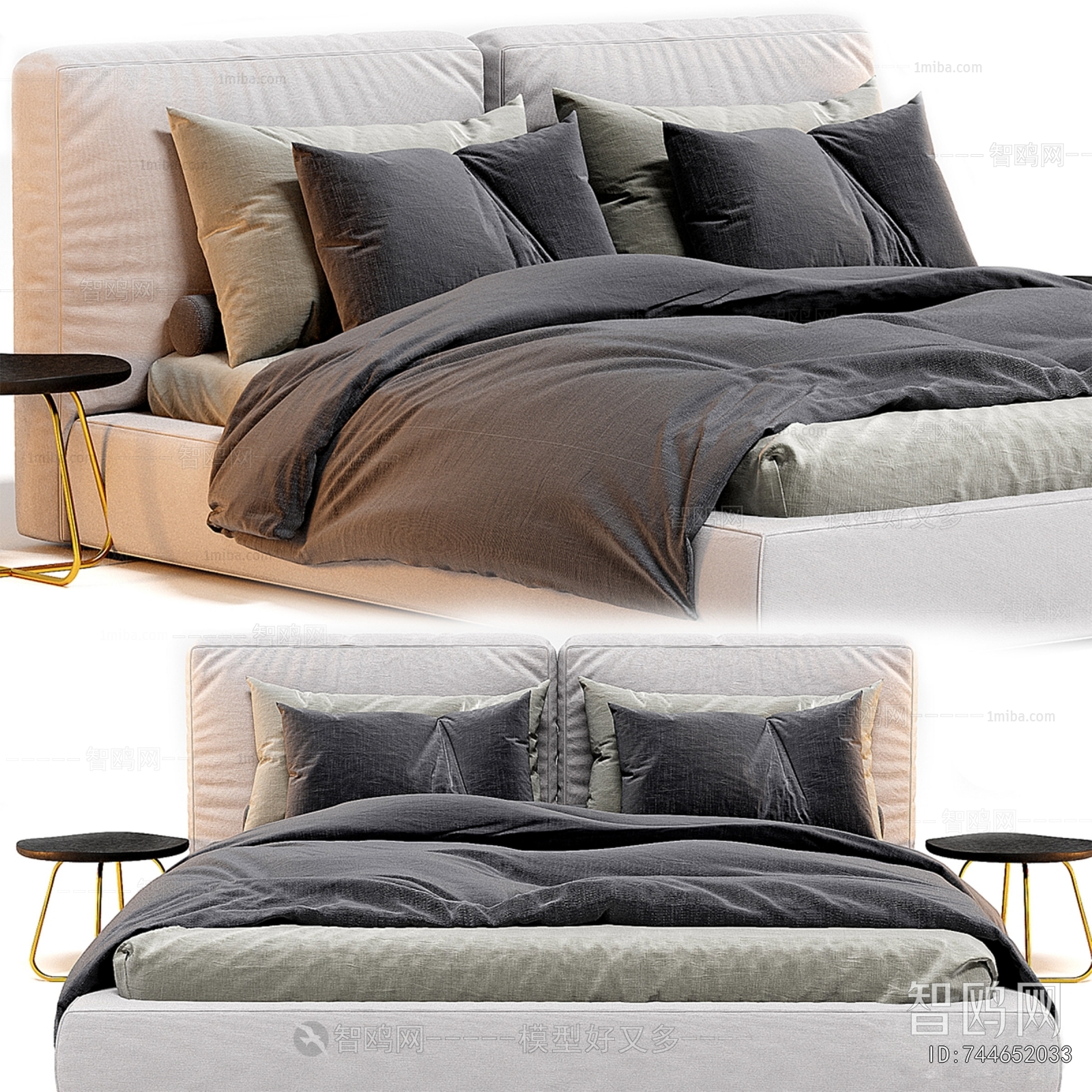 Modern Double Bed