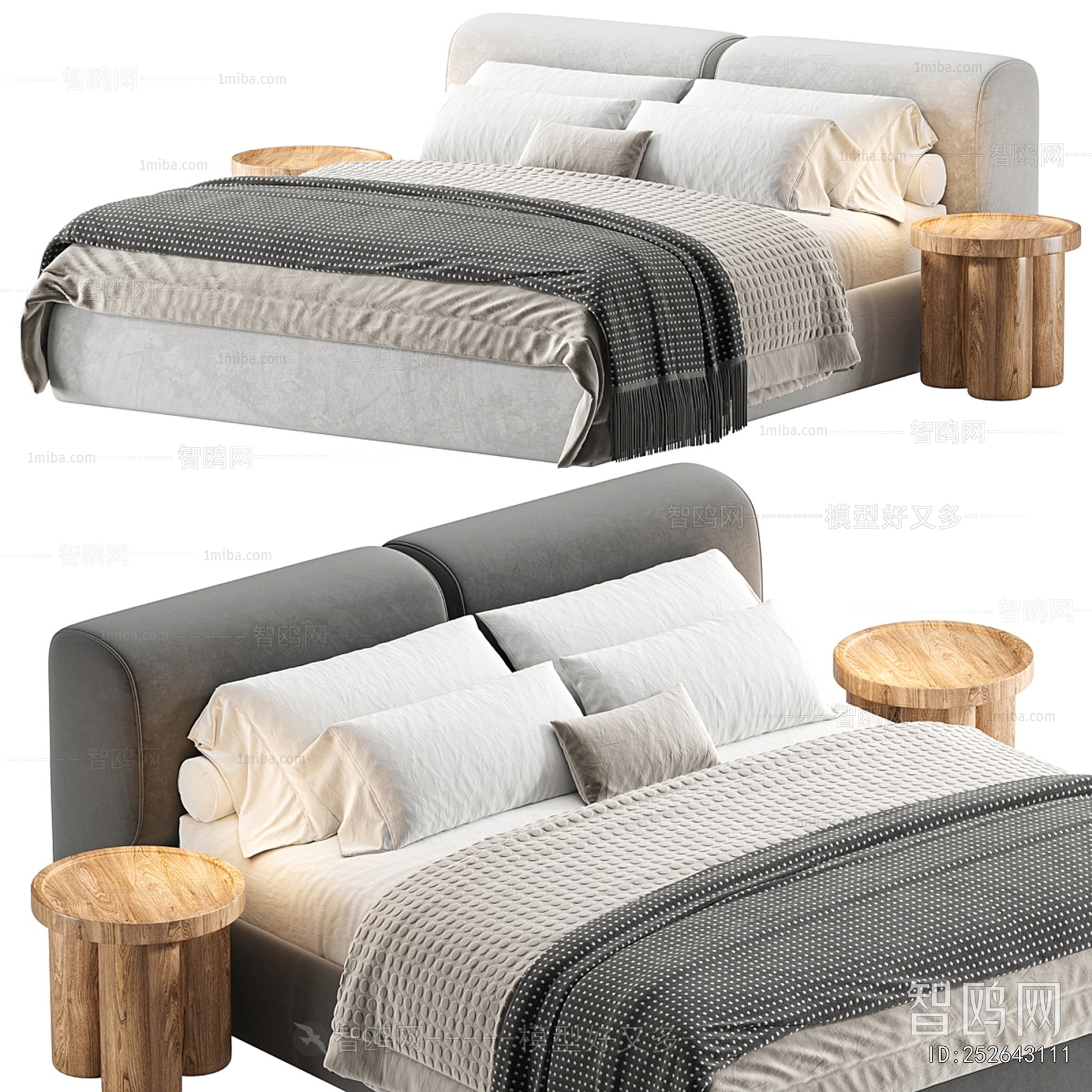 Modern Double Bed