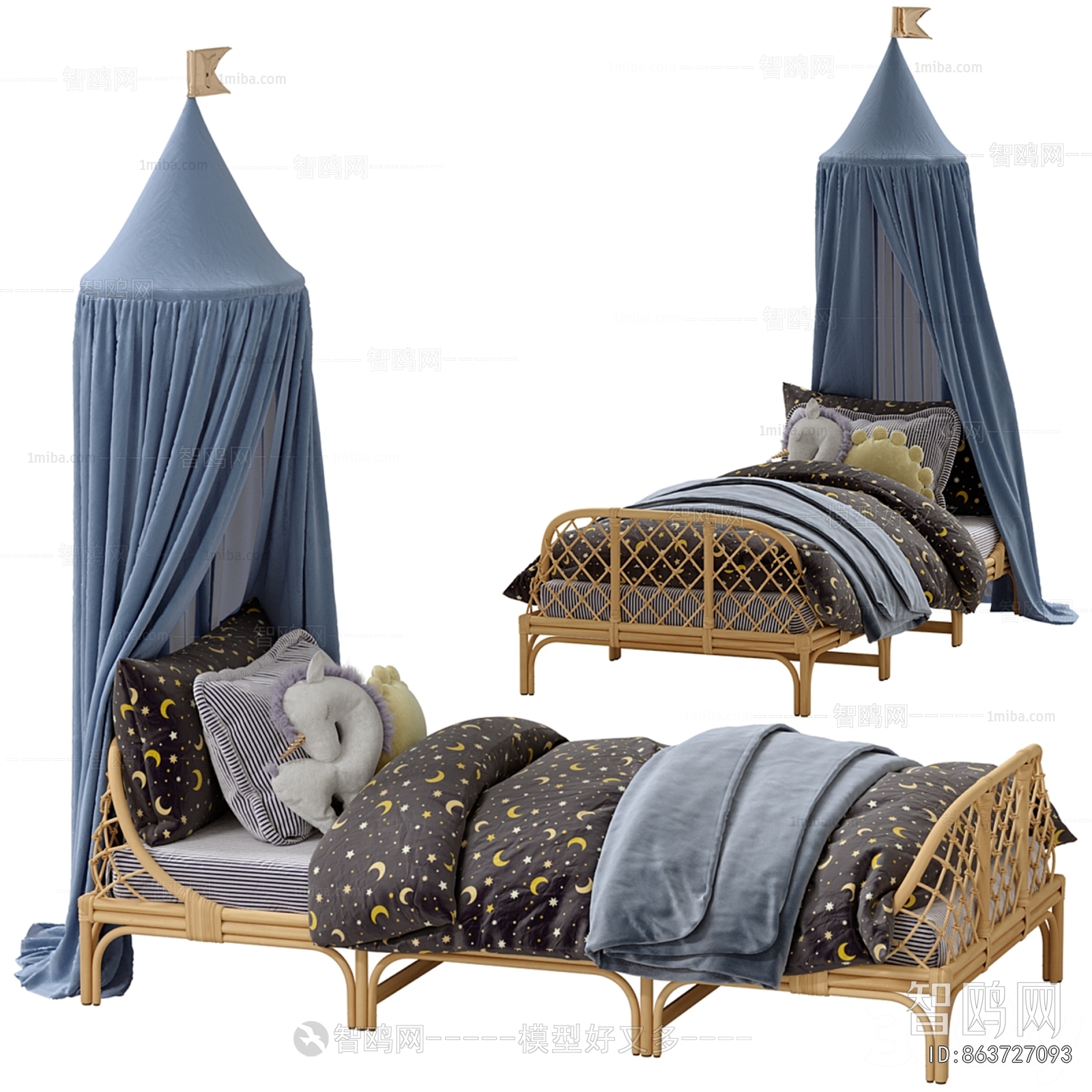 Nordic Style Child's Bed