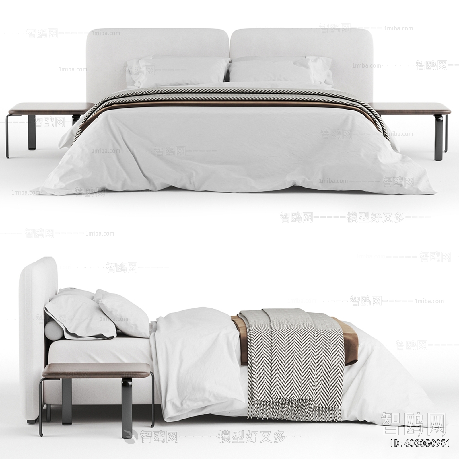 Modern Double Bed