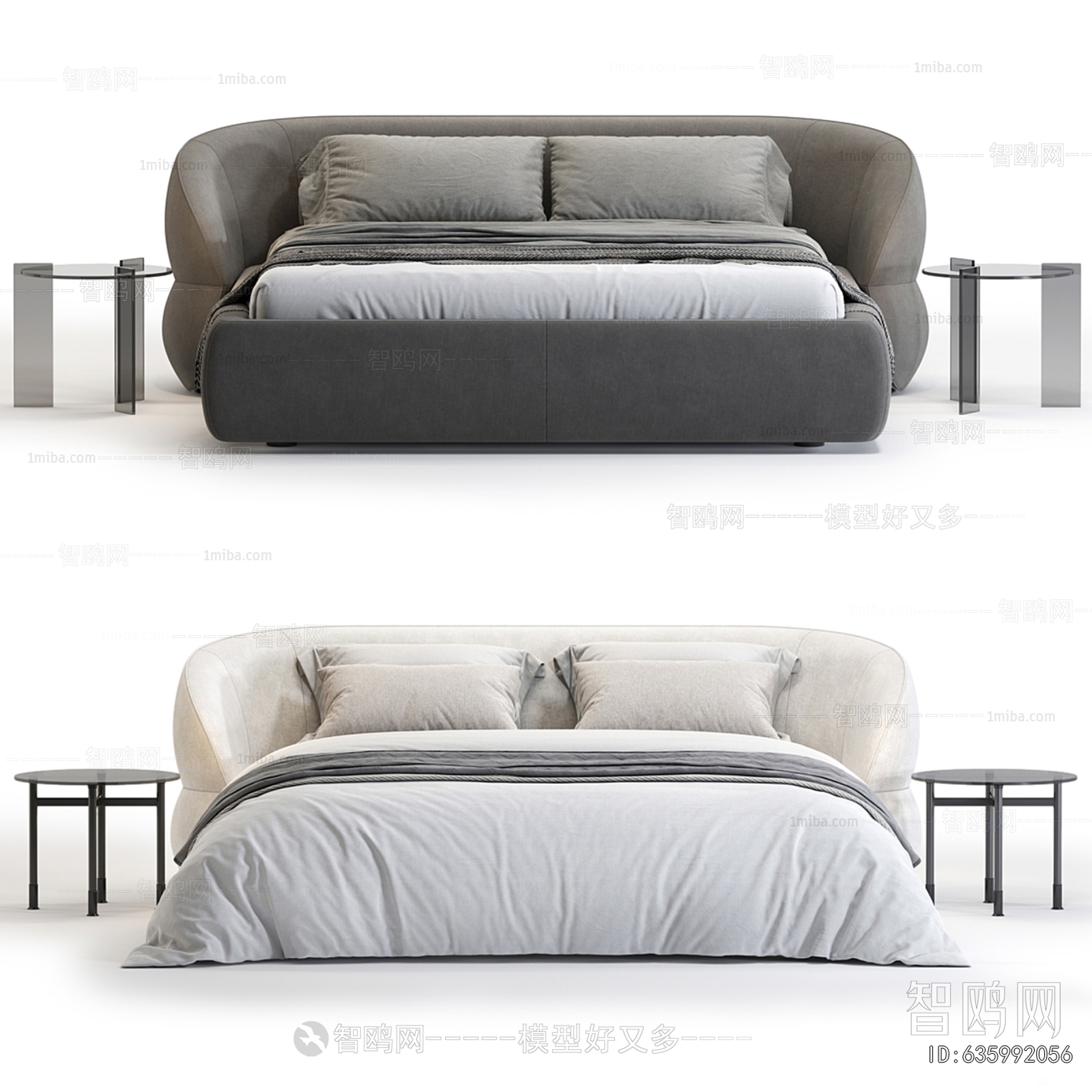 Modern Double Bed