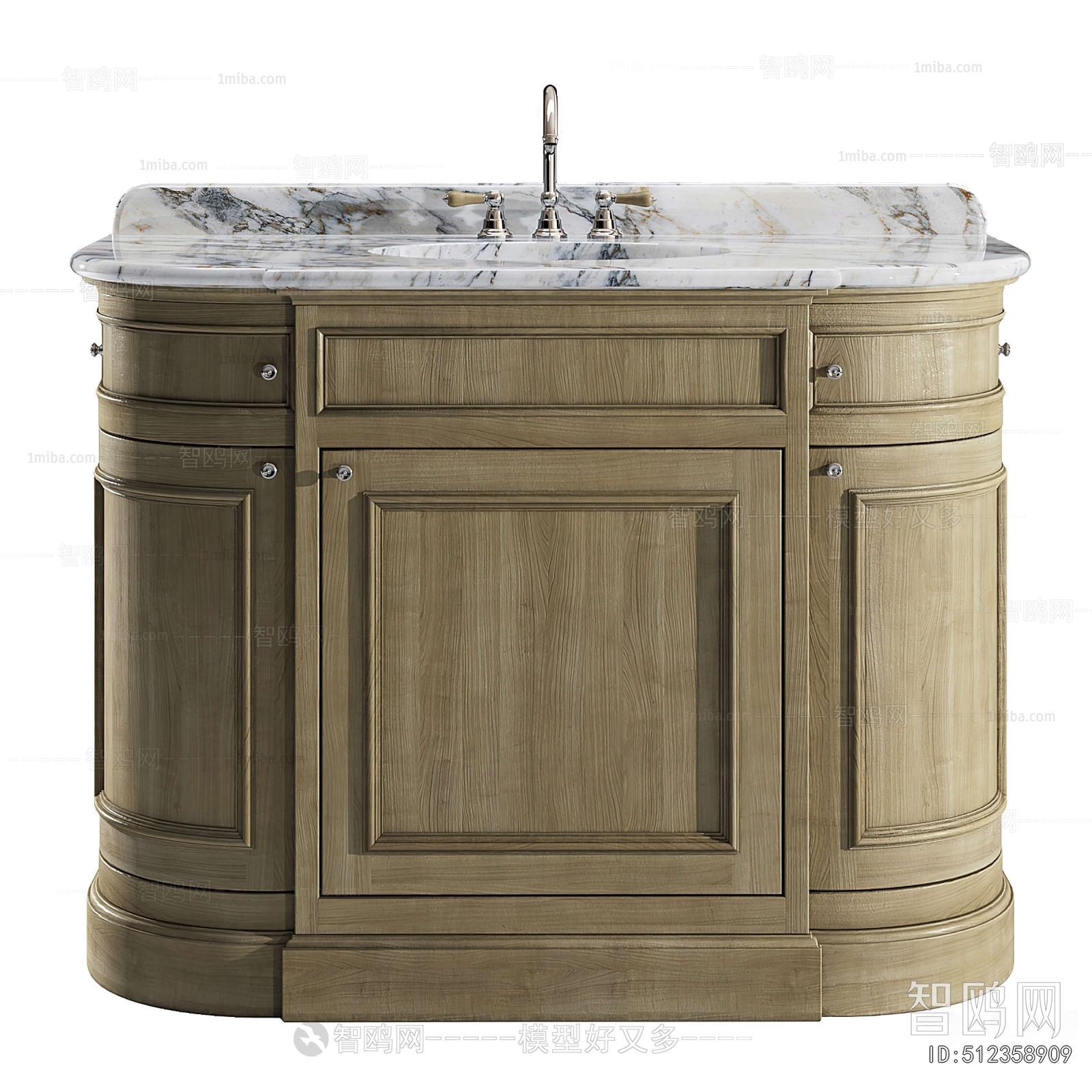 European Style Bathroom Cabinet