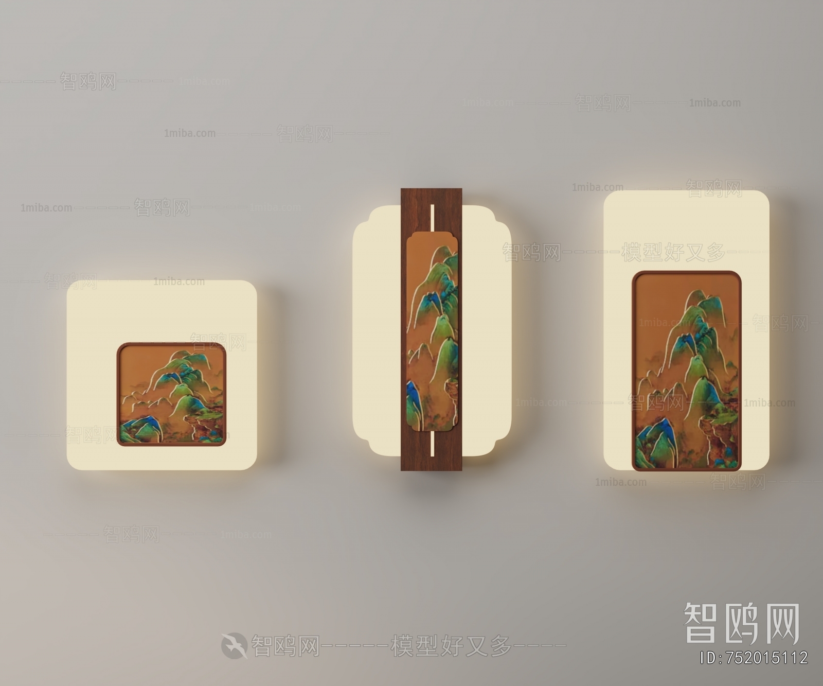 New Chinese Style Wall Lamp