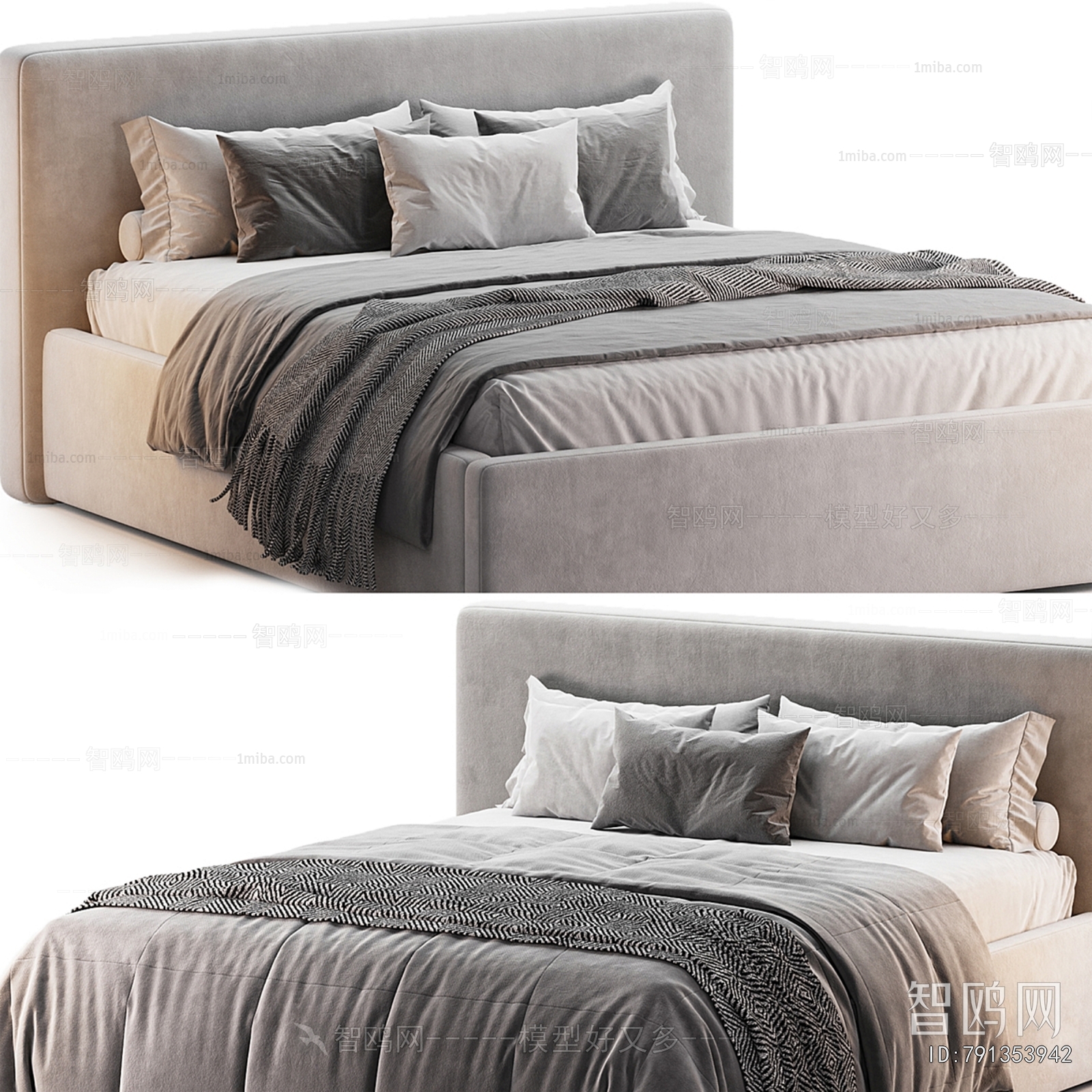 Modern Double Bed