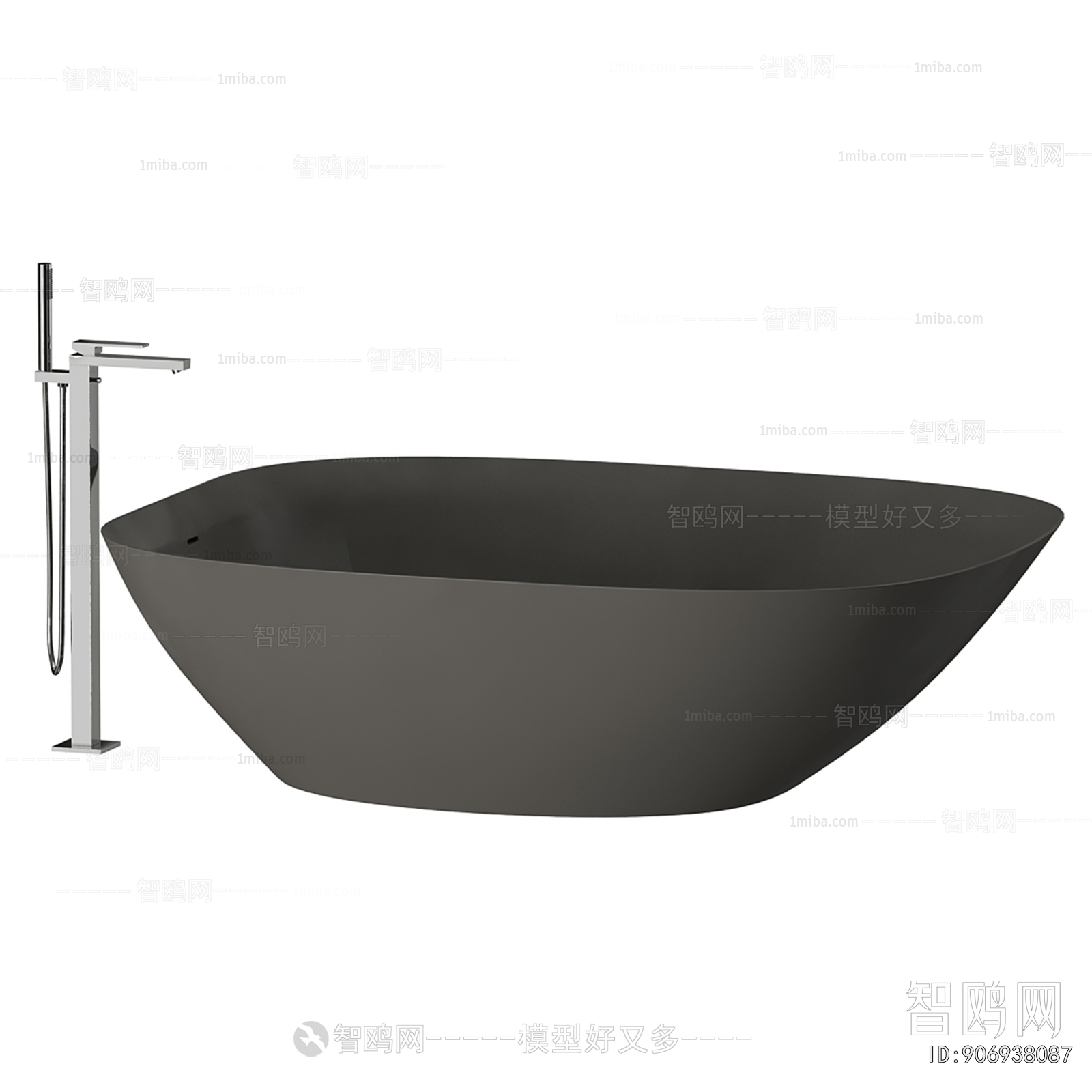 Wabi-sabi Style Bathtub