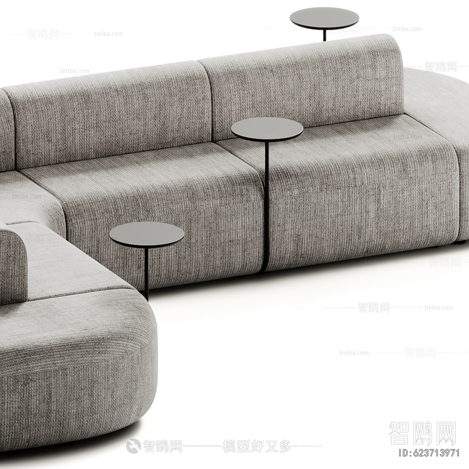 Modern Curved Sofa