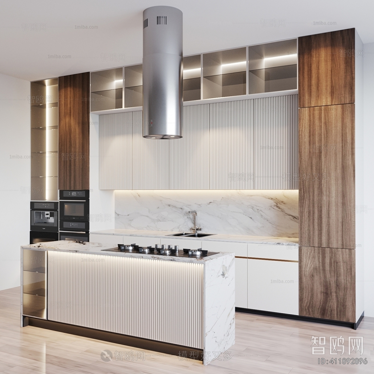 Modern Open Kitchen