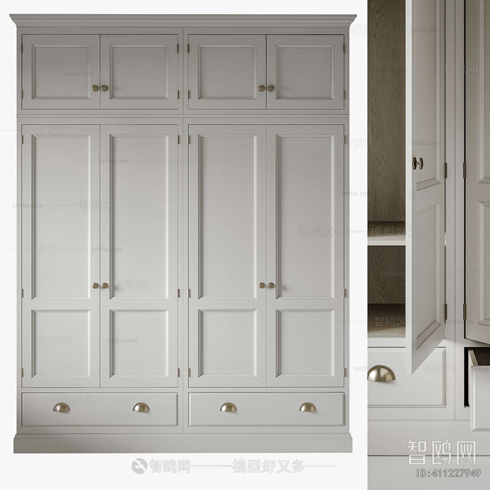 Simple European Style The Wardrobe