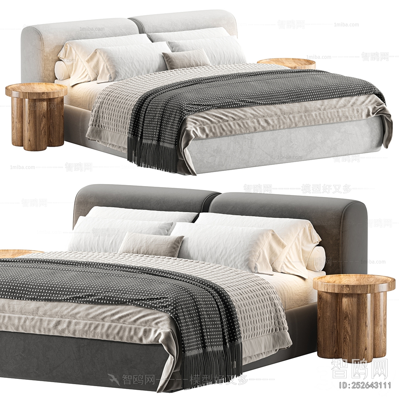 Modern Double Bed