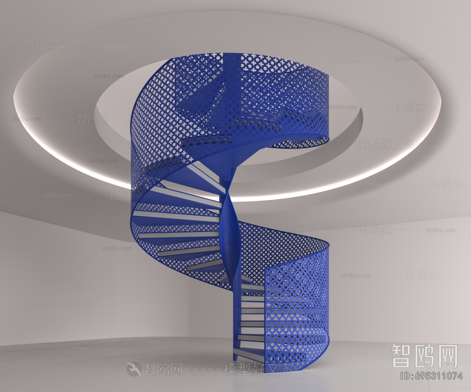 Modern Rotating Staircase