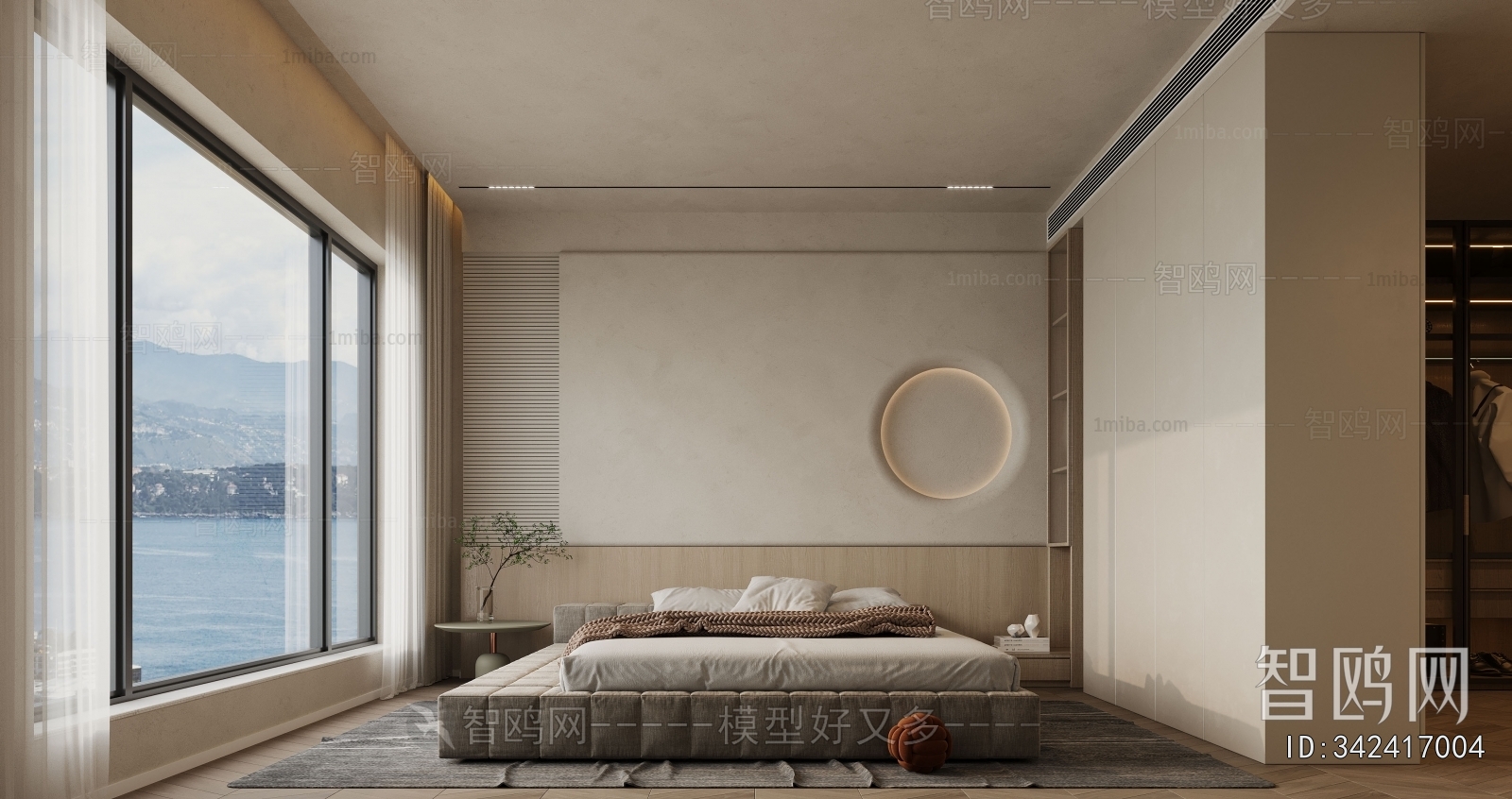 Wabi-sabi Style Bedroom