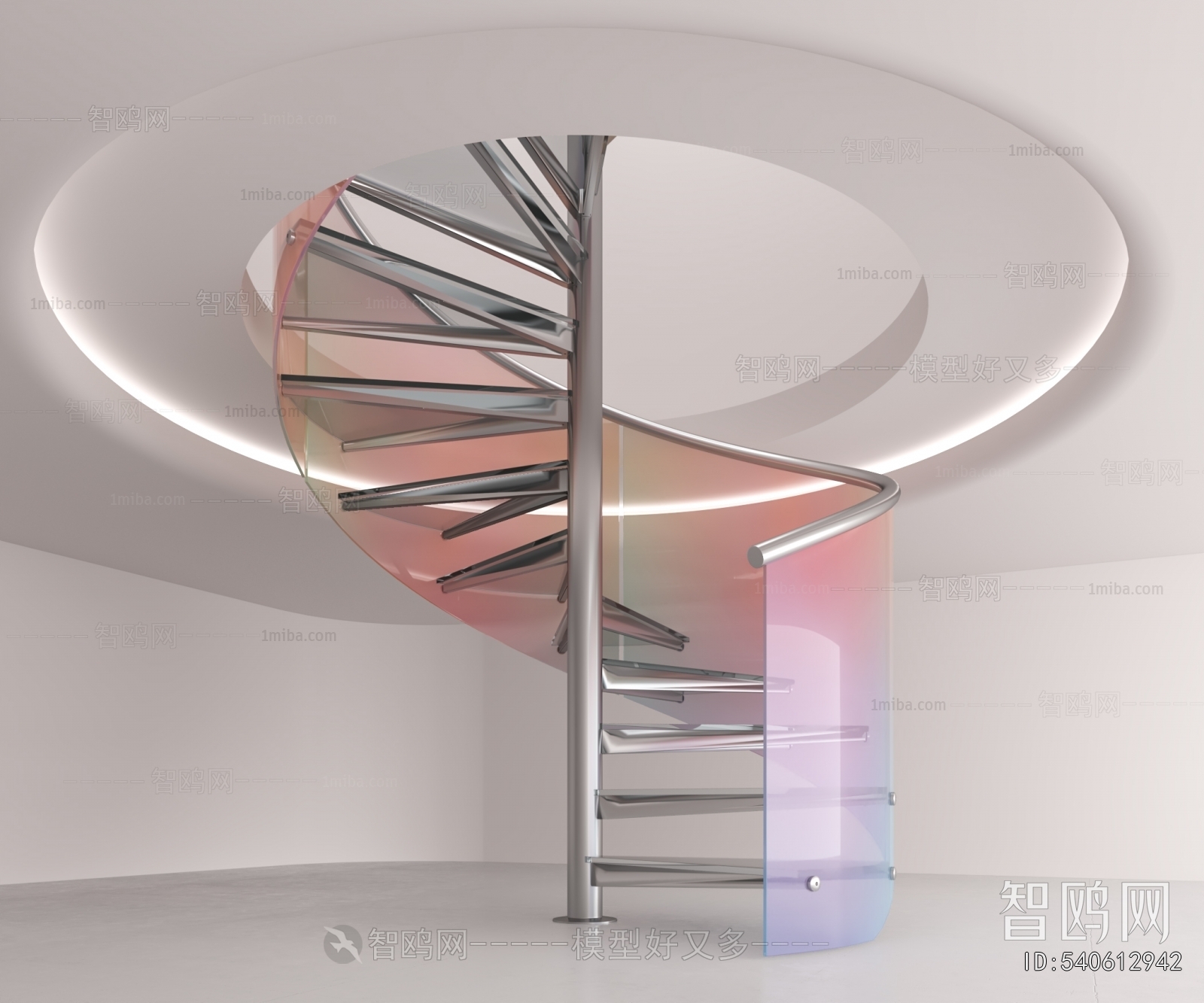 Modern Rotating Staircase