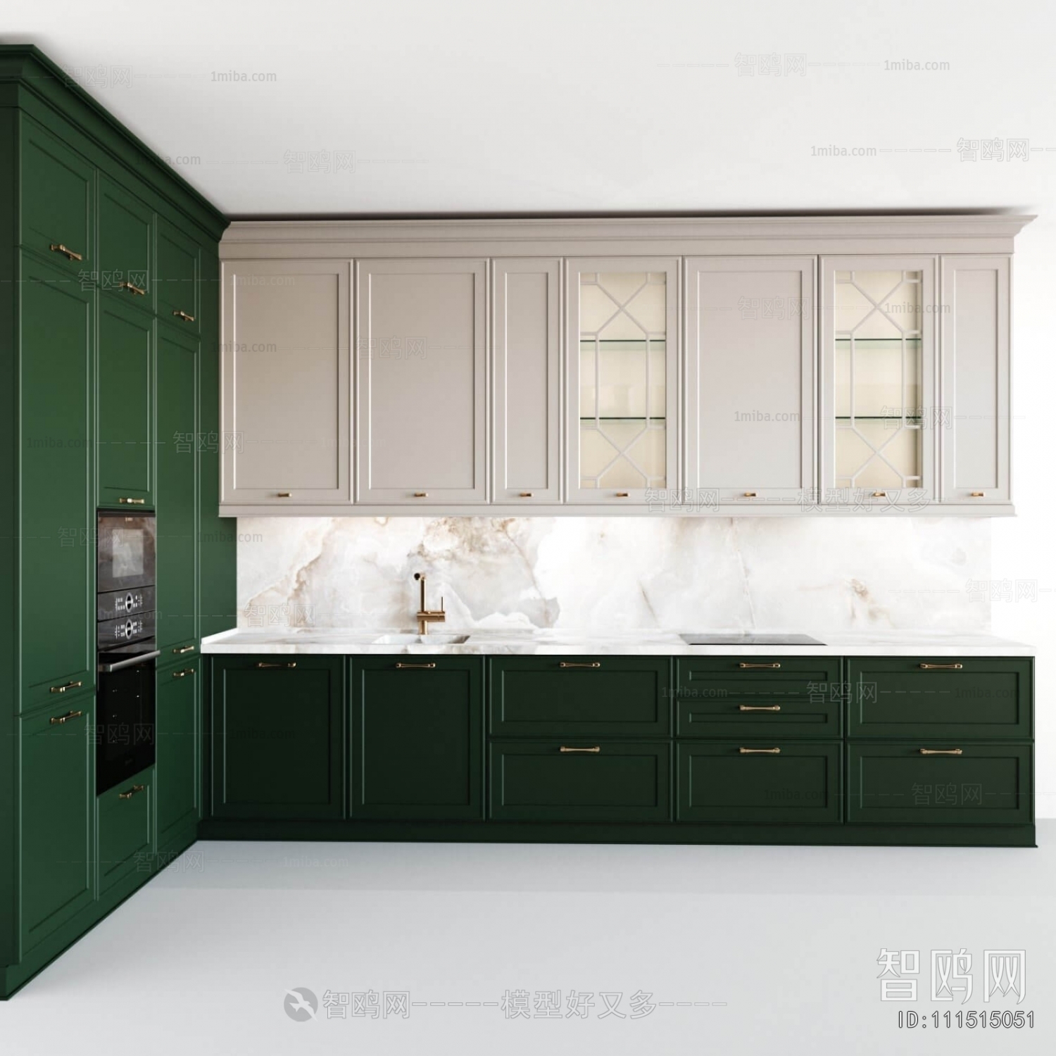 French Style Kitchen Cabinet