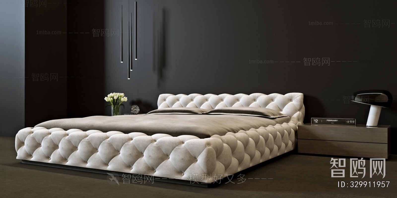 Modern Double Bed