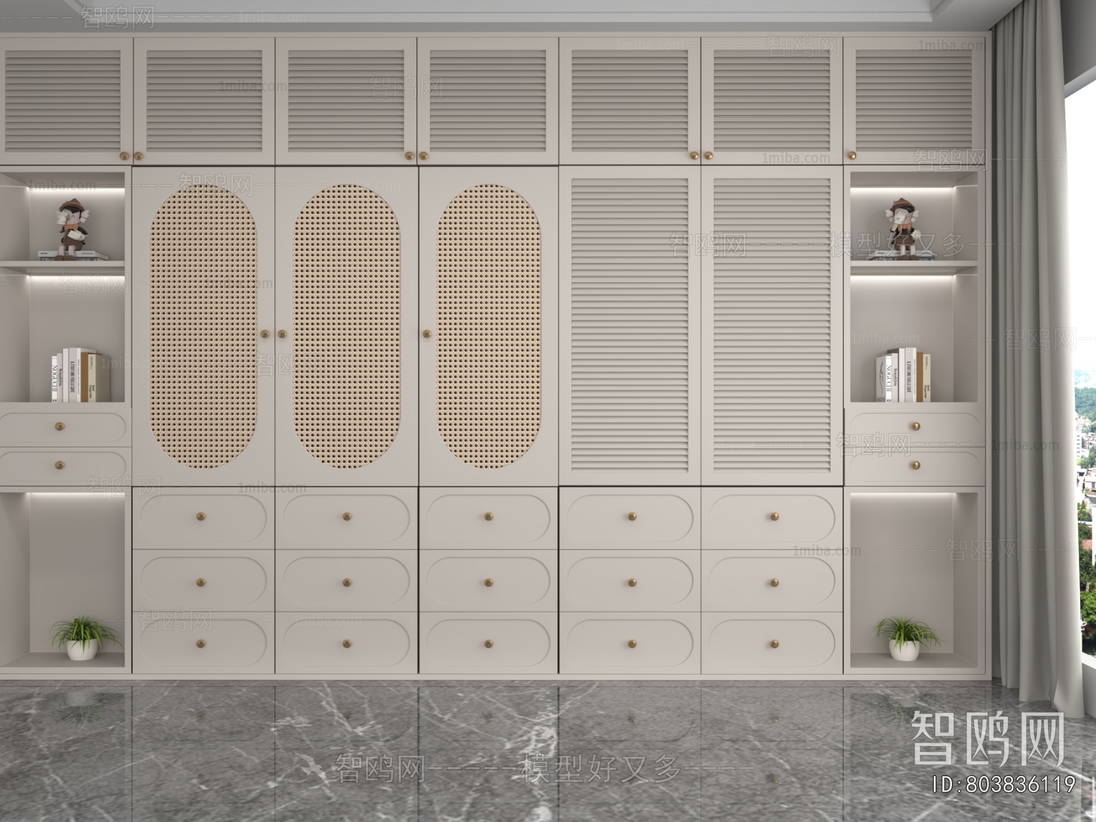 Simple European Style The Wardrobe