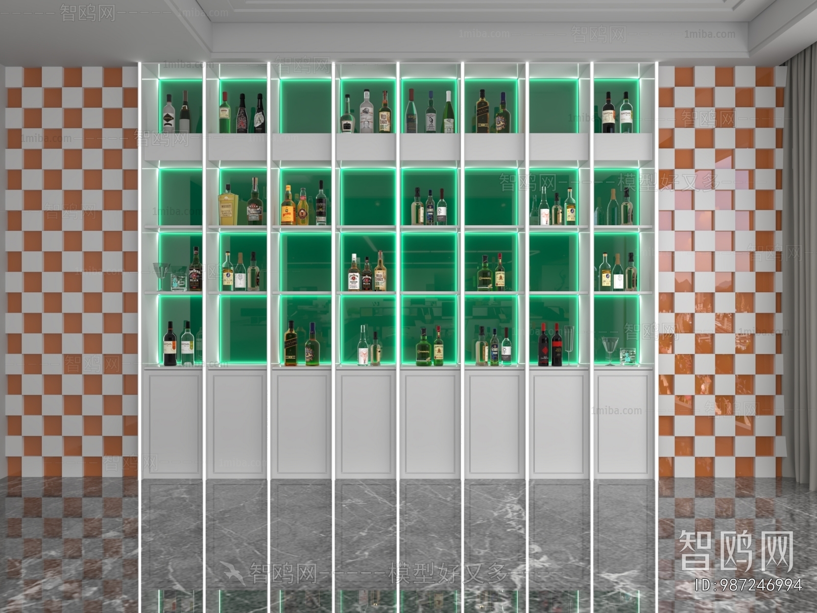 Modern Wine Cabinet