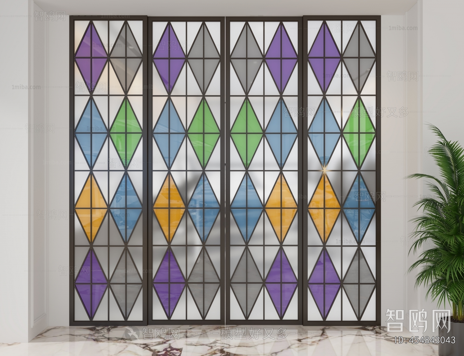 Modern Glass Screen Partition