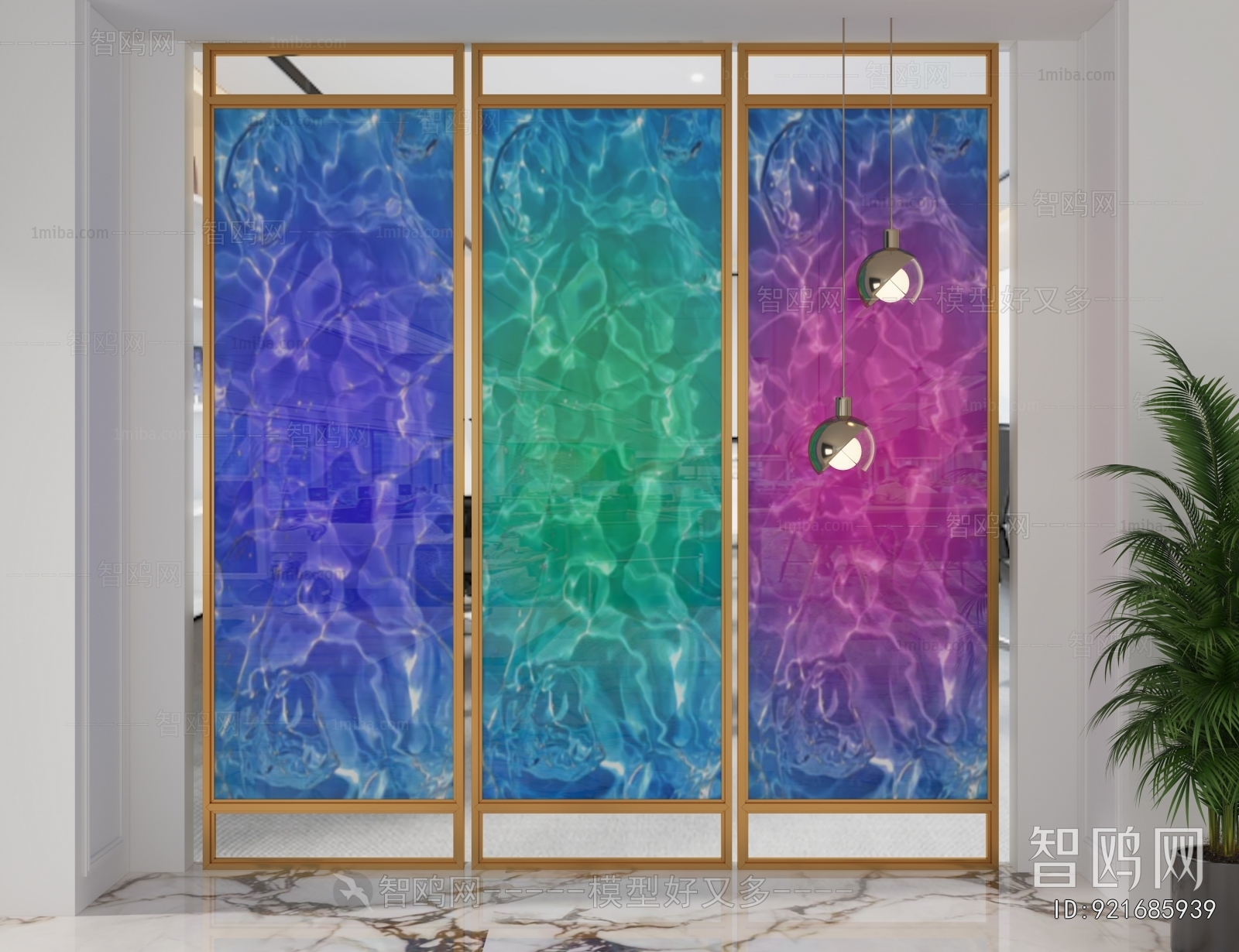 Modern Glass Screen Partition