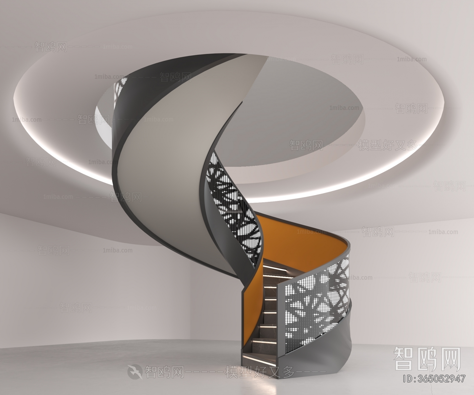 Modern Rotating Staircase