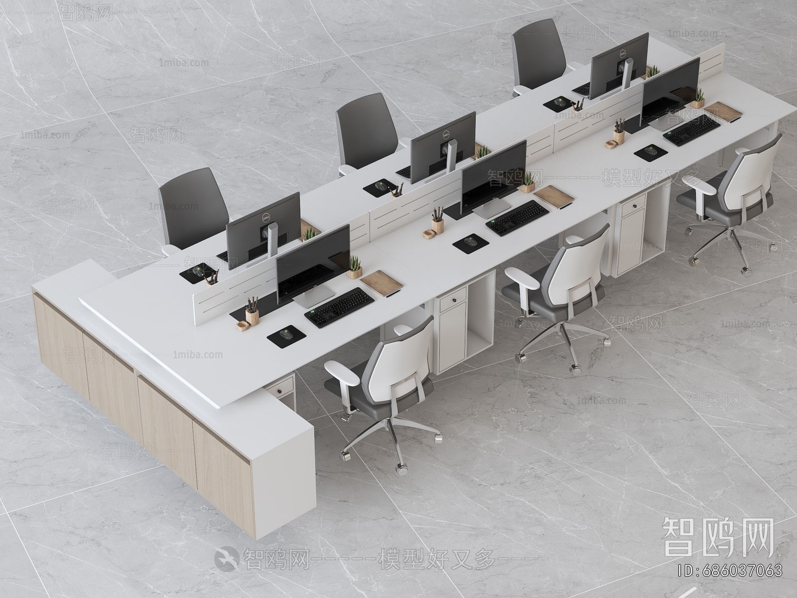 Modern Office Desk And Chair