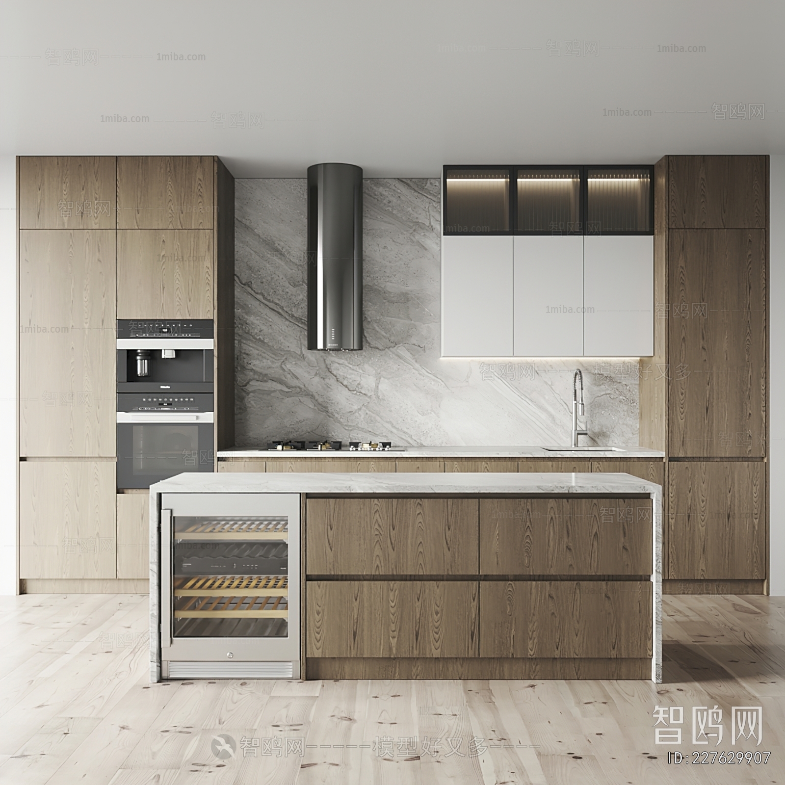 Modern Open Kitchen