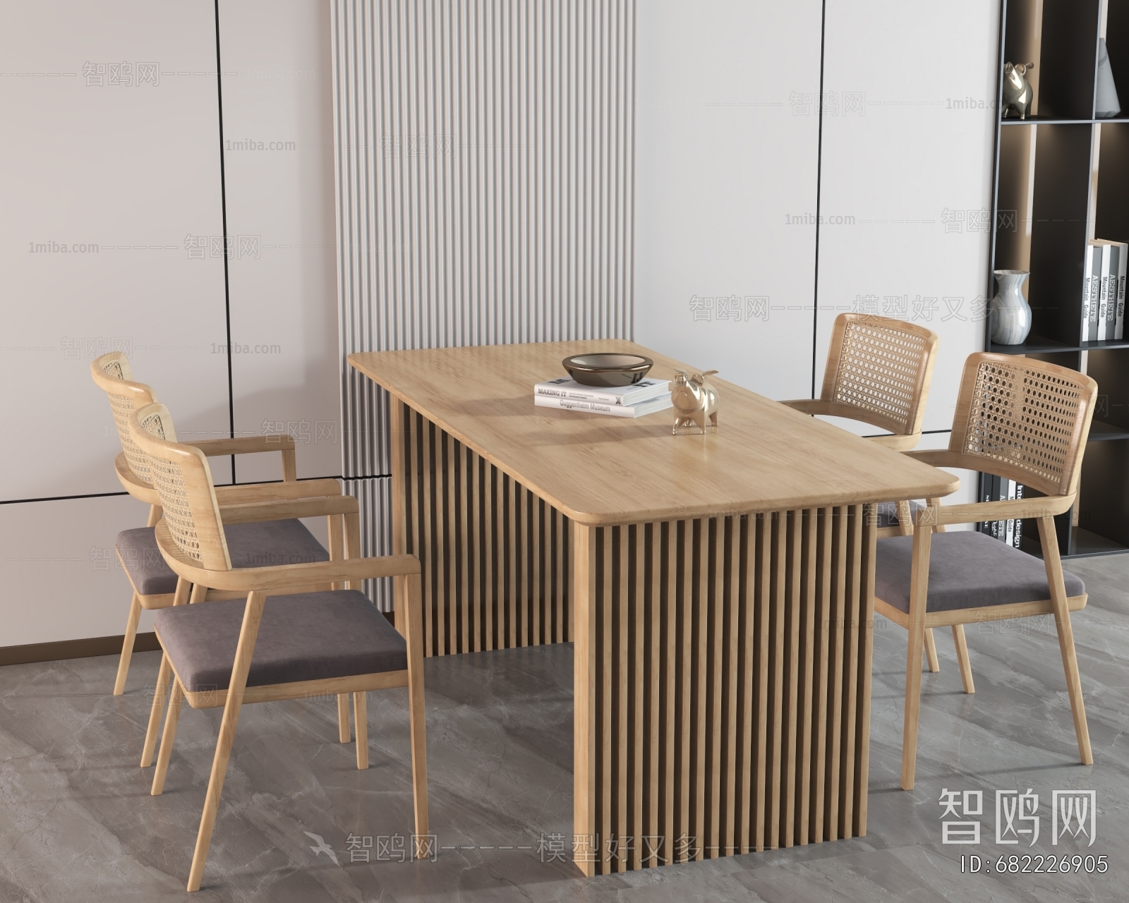 Nordic Style Dining Table And Chairs