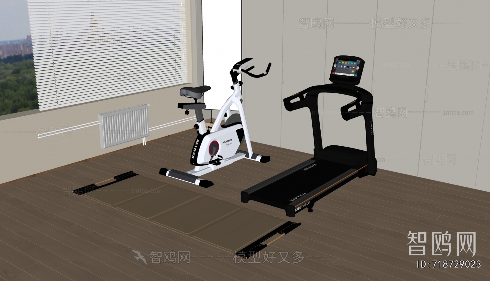 Modern Fitness Equipment