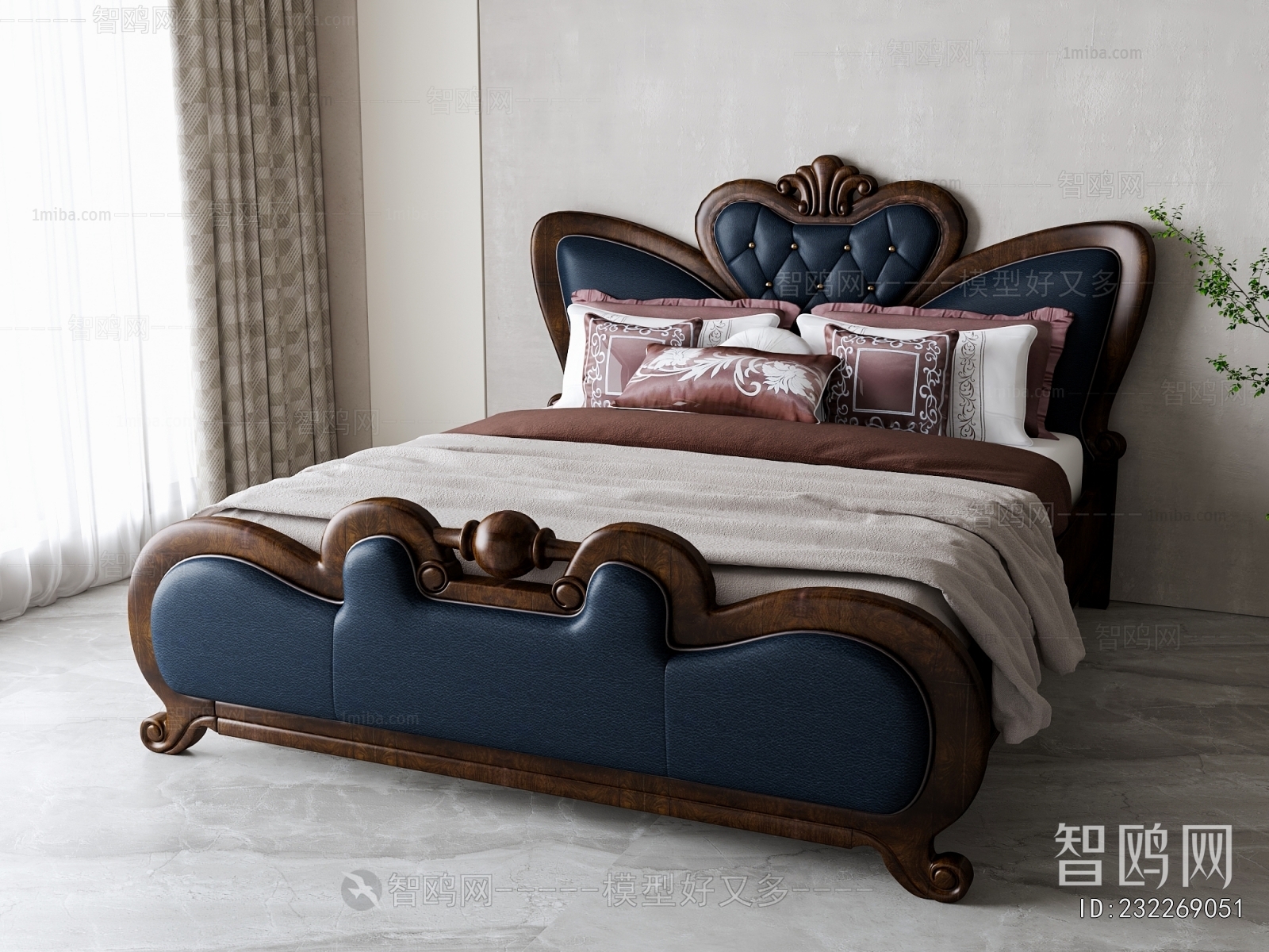 American Style Double Bed