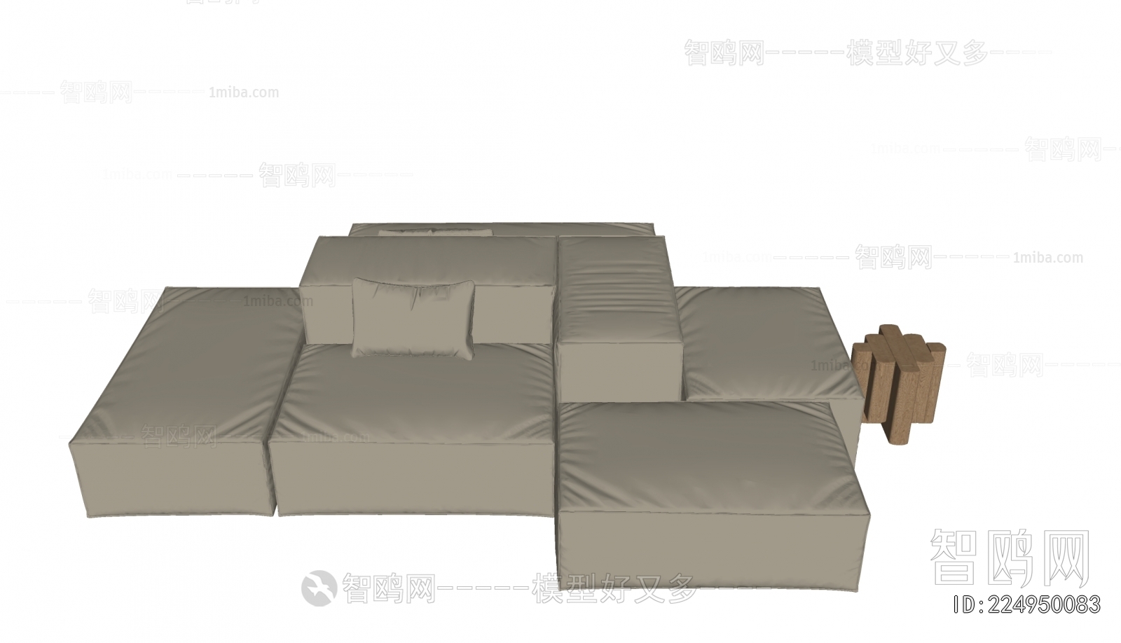 Modern Multi Person Sofa