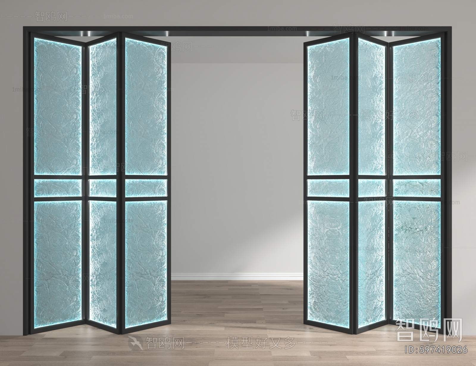 Modern Glass Screen Partition