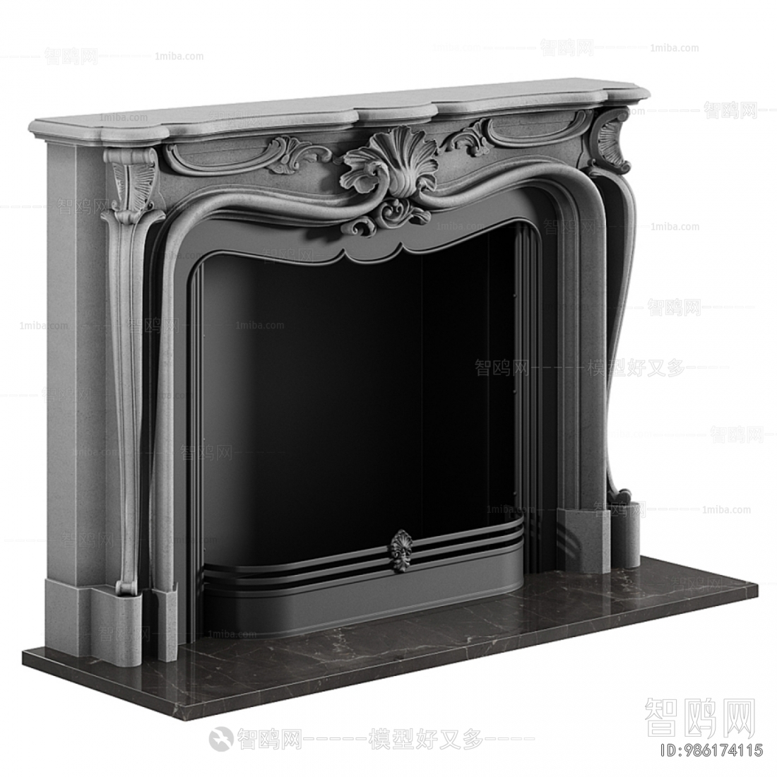 European Style Fireplace