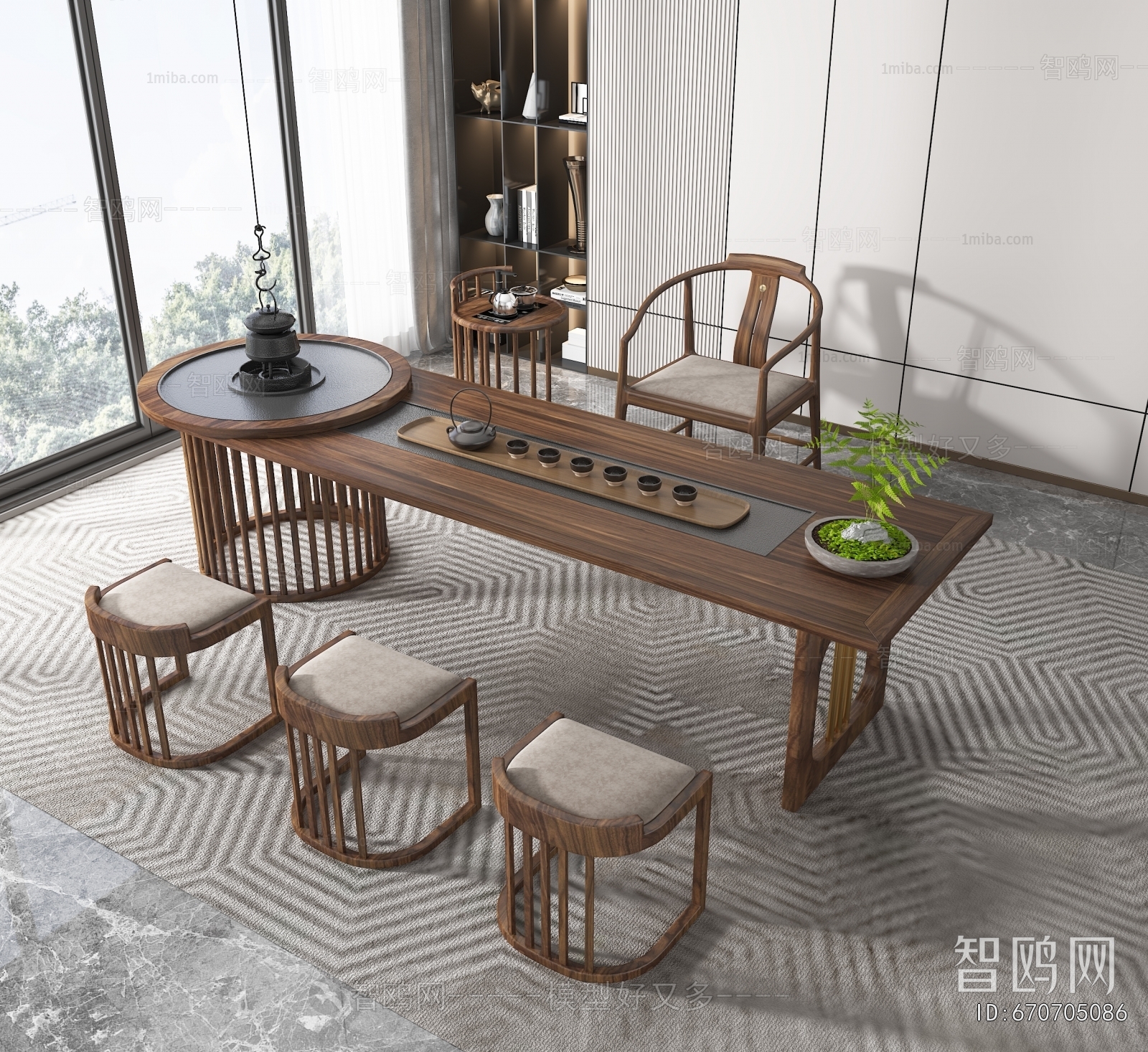 New Chinese Style Tea Tables And Chairs