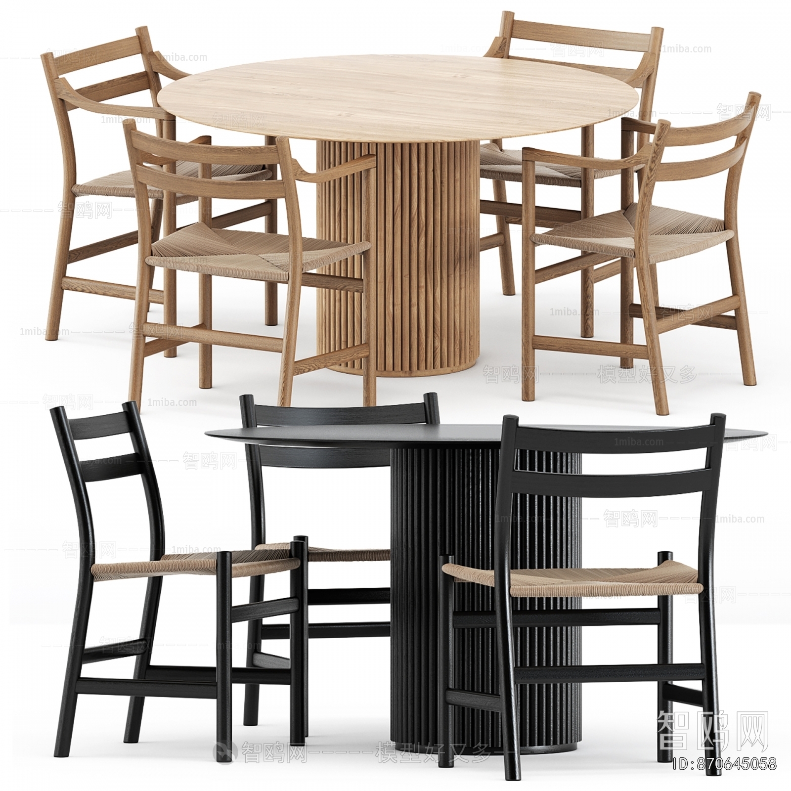 Nordic Style Dining Table And Chairs