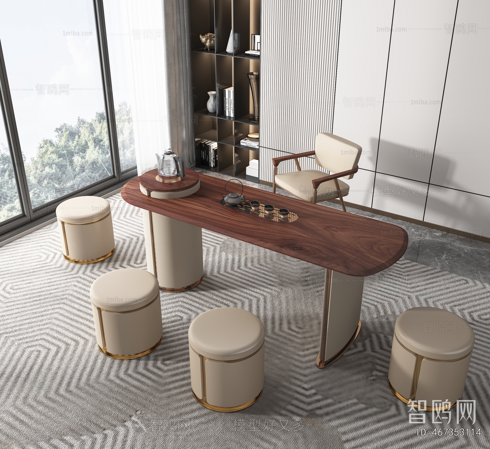 Modern Tea Tables And Chairs