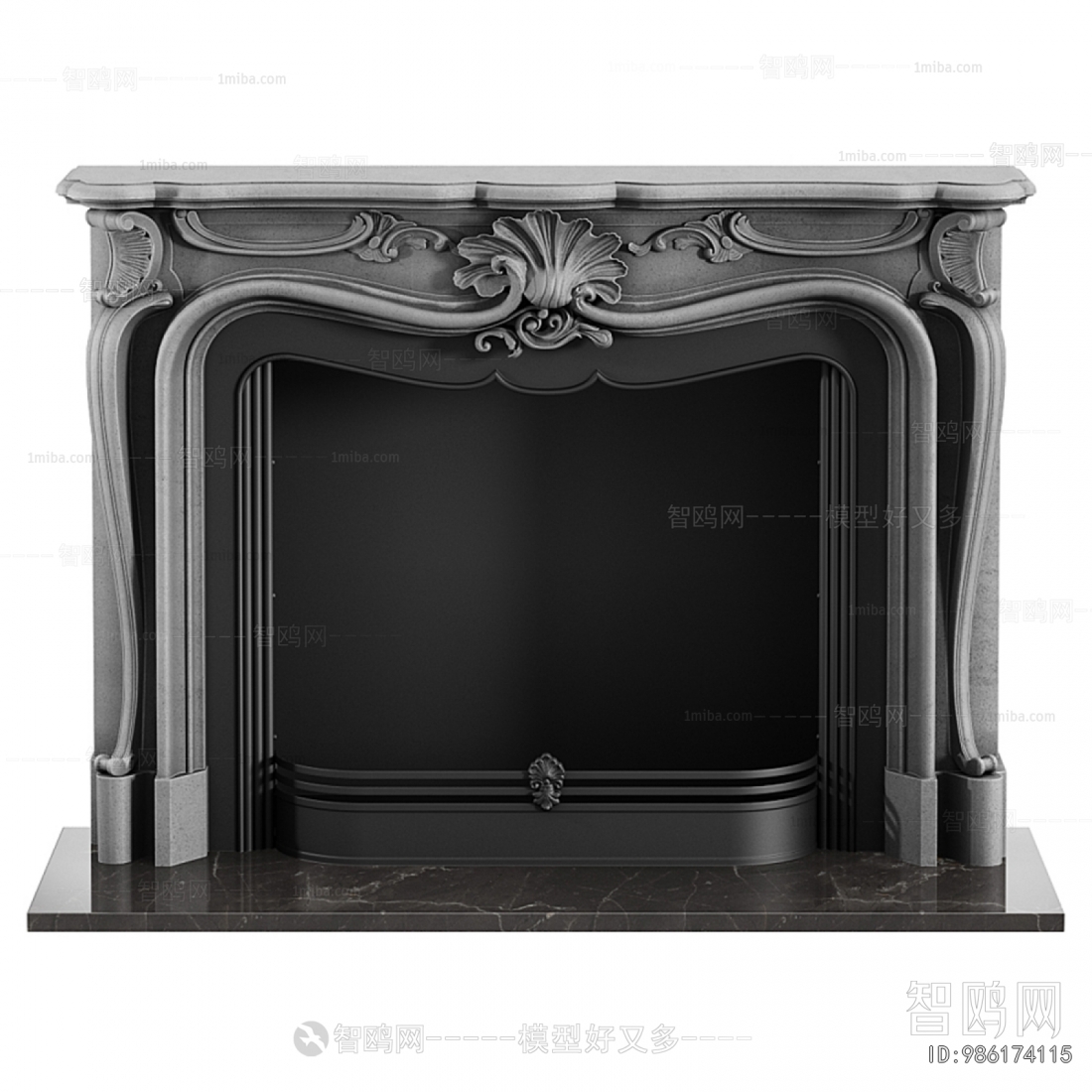 European Style Fireplace