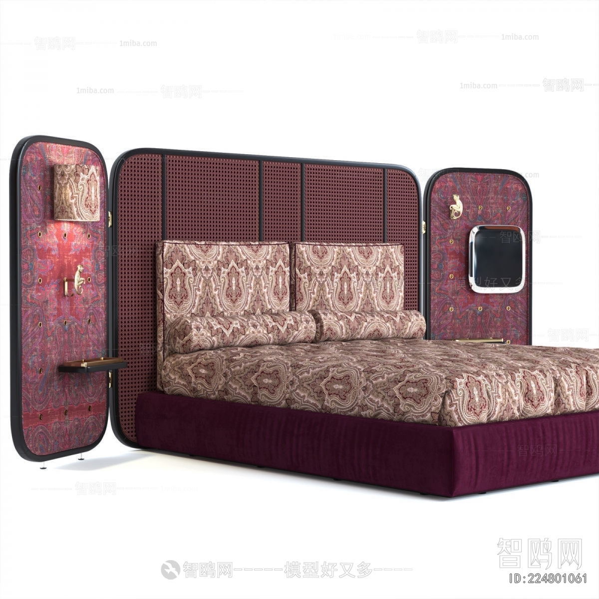 Southeast Asian Style Double Bed