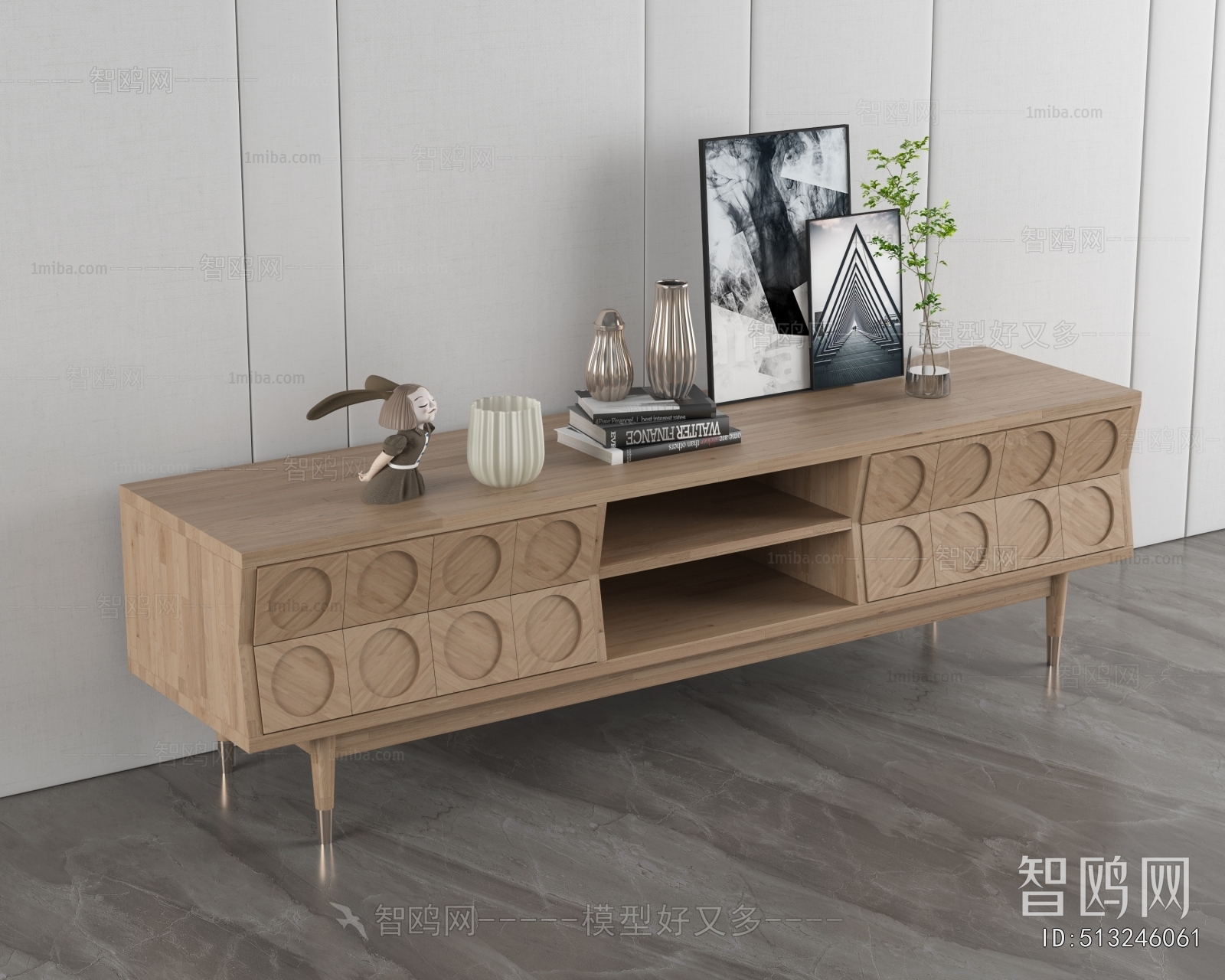 Nordic Style TV Cabinet