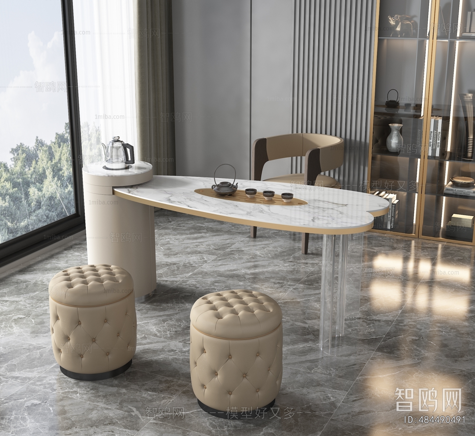 Modern Tea Tables And Chairs