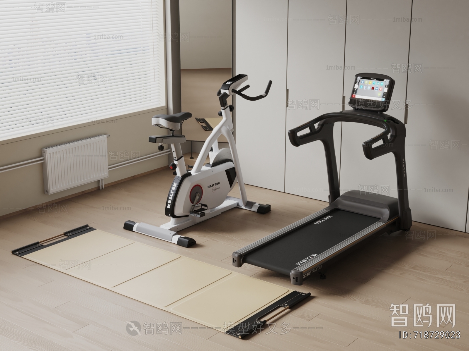 Modern Fitness Equipment