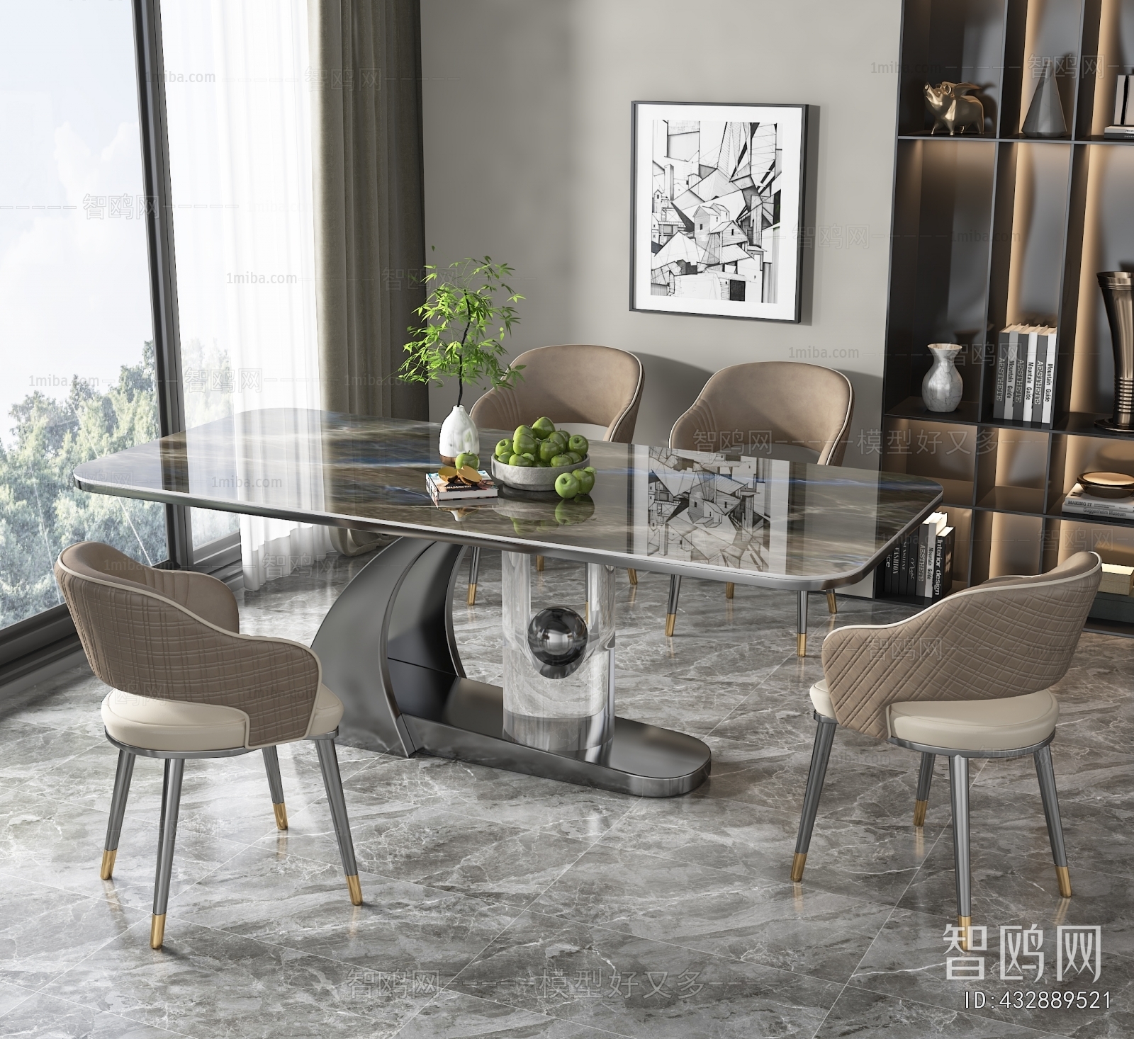 Modern Dining Table And Chairs